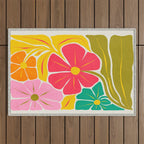 French Bouquet: Les Fleurs | Flower Market 01 | Spring Summer 23 Outdoor Rug Gallery Image 1