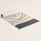 Abstract line art 2/1 Yoga Mat Gallery Image 2