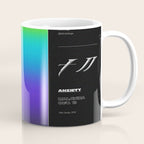 SHADES â¤ ANXIETY Coffee Mug Gallery Image 1