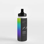 SHADES â¤ ANXIETY Water Bottle Gallery Image 2