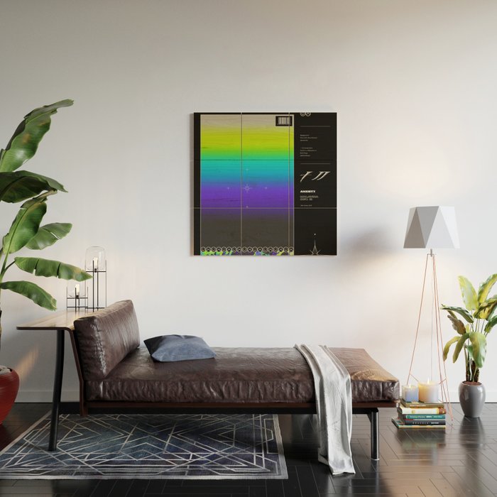 SHADES â¤ ANXIETY Wood Wall Art Gallery Image 2