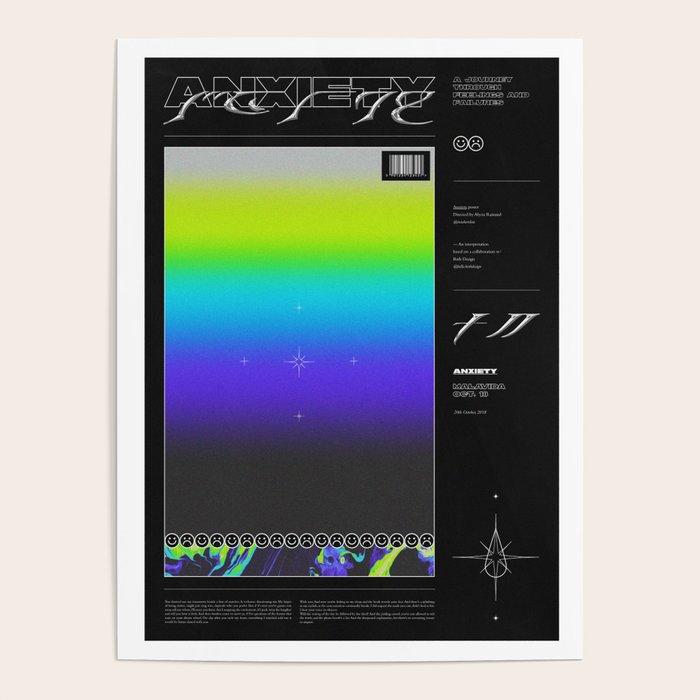 SHADES â¤ ANXIETY Poster Gallery Image 1