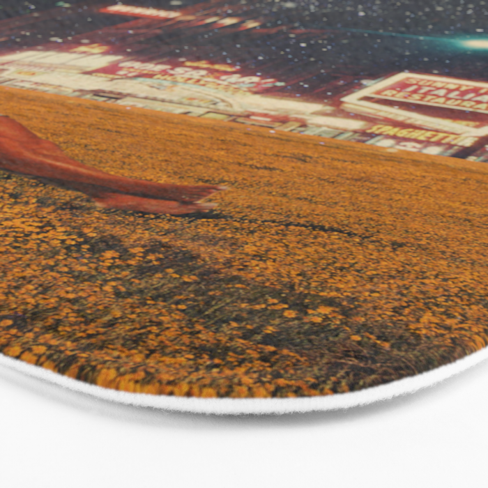 a postcard from year 2349 Bath Mat Gallery Image 3