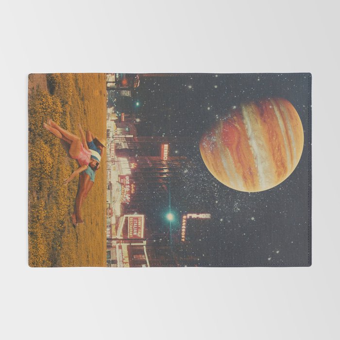 a postcard from year 2349 Rug Gallery Image 2