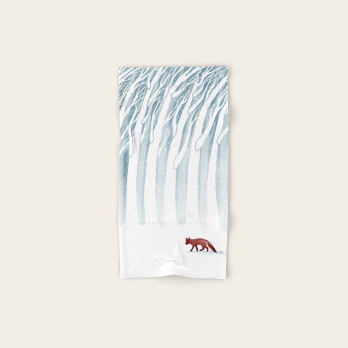 Winter Storm Bath Towel Gallery Image 1