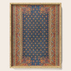 Antique English Axminster Carpet Print Serving Tray Gallery Image 1