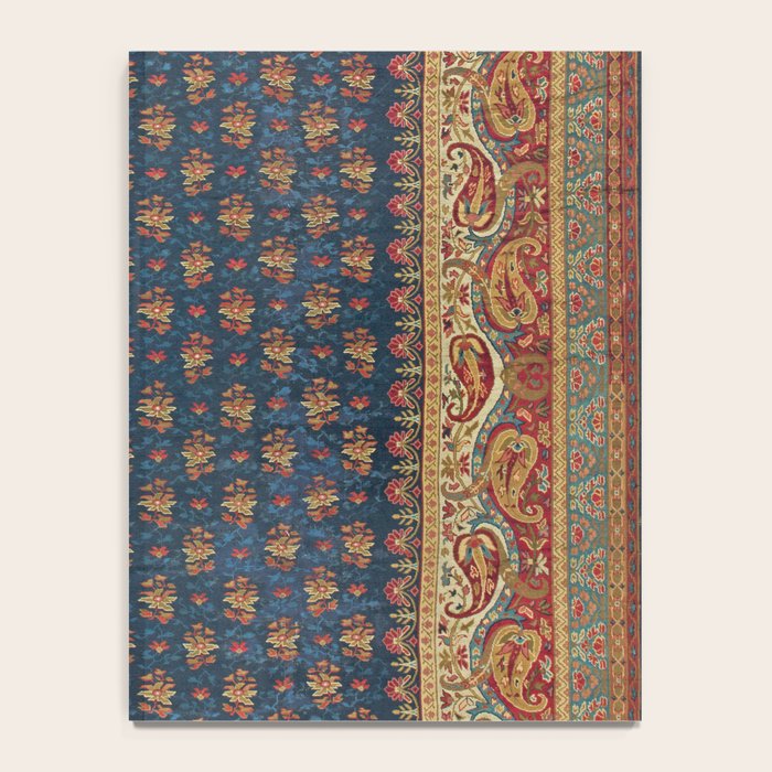 Antique English Axminster Carpet Print Notebook Gallery Image 4