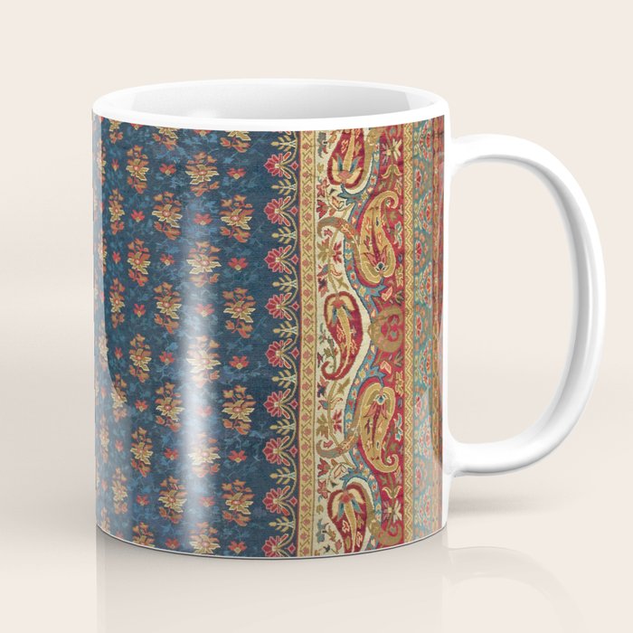 Antique English Axminster Carpet Print Coffee Mug Gallery Image 1