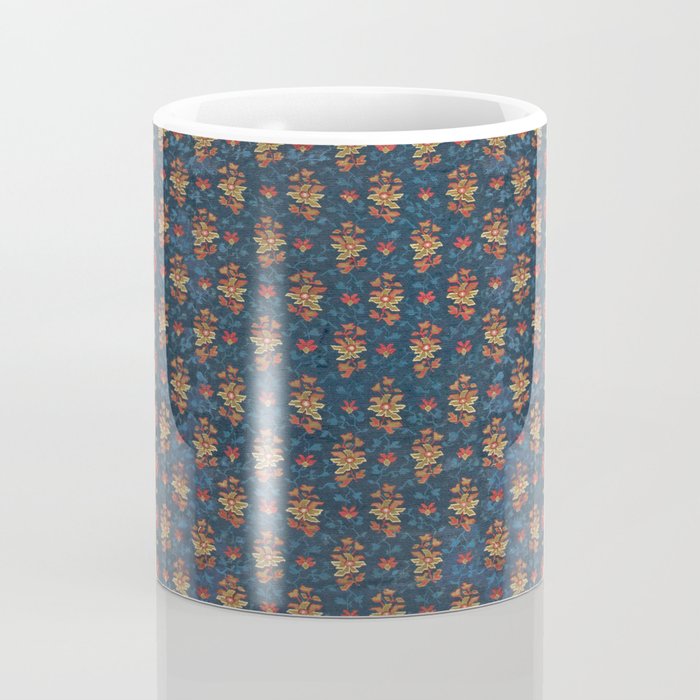 Antique English Axminster Carpet Print Coffee Mug Gallery Image 4