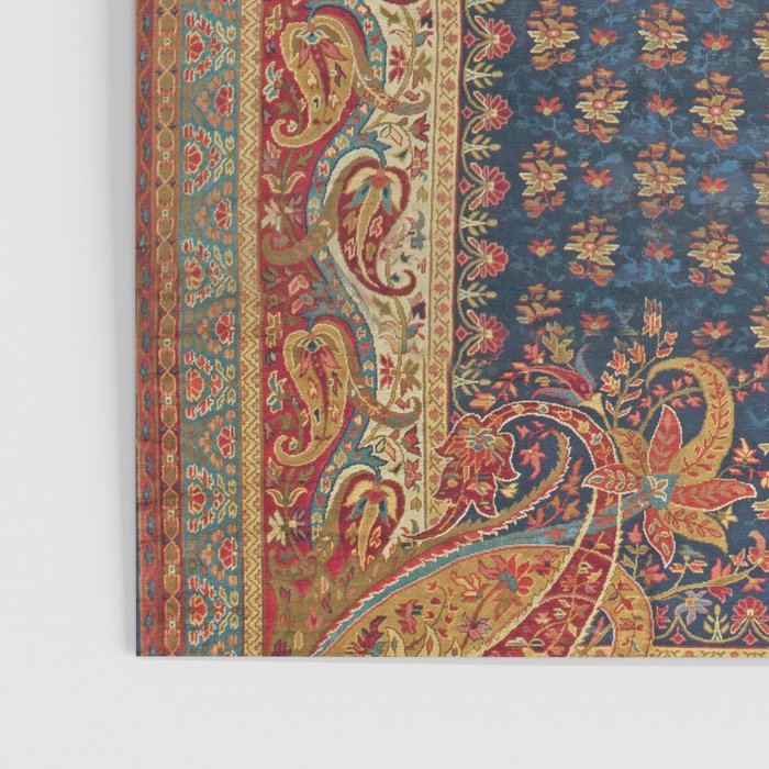 Antique English Axminster Carpet Print Poster Gallery Image 3