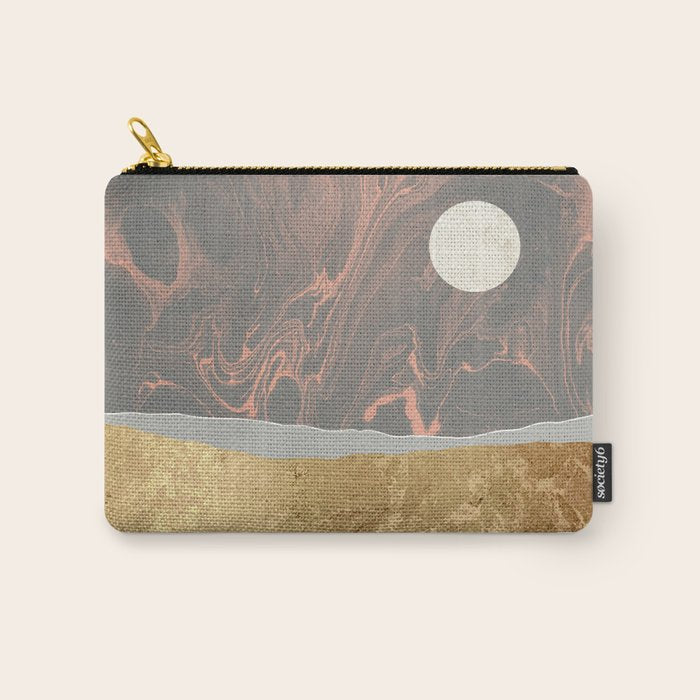 Coral Sky Carry All Pouch Gallery Image 1