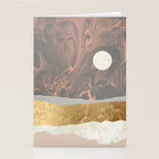 Coral Sky Stationery Card Gallery Image 2