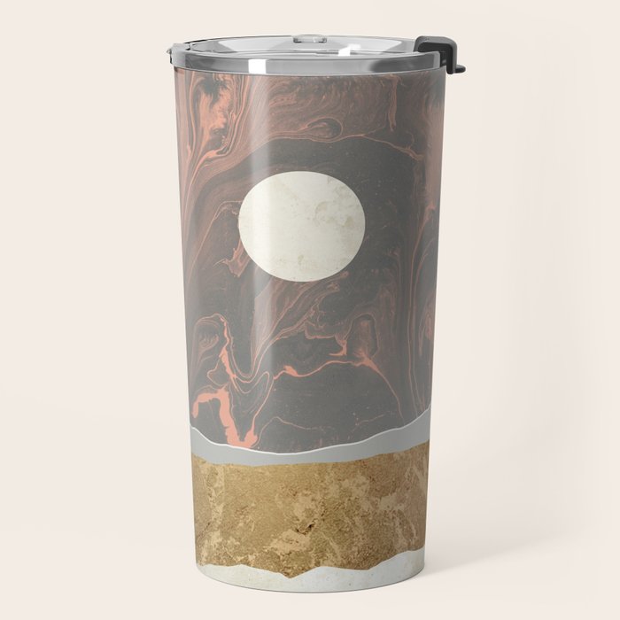 Coral Sky Travel Mug Gallery Image 2