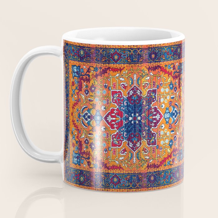 Saffron Elegance: Timeless Berber Atlas Moroccan Aesthetics Coffee Mug Gallery Image 3