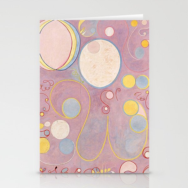Hilma af Klint - The Ten Largest, No. 8, Adulthood Stationery Card Gallery Image 1
