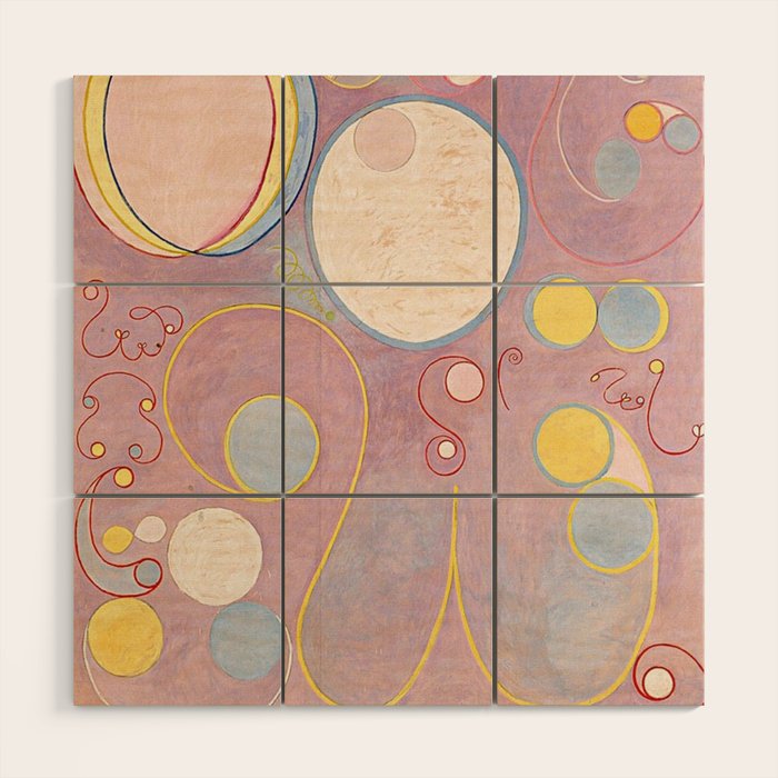 Hilma af Klint - The Ten Largest, No. 8, Adulthood Wood Wall Art Gallery Image 1
