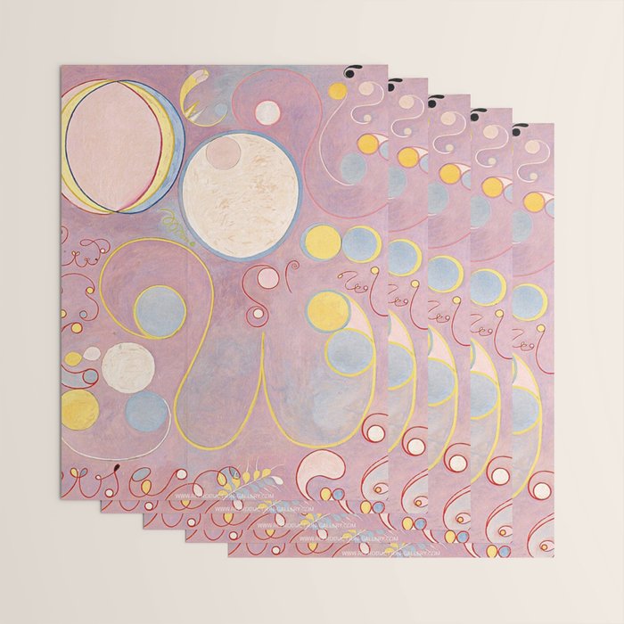 Hilma af Klint - The Ten Largest, No. 8, Adulthood Wrapping Paper Gallery Image 3