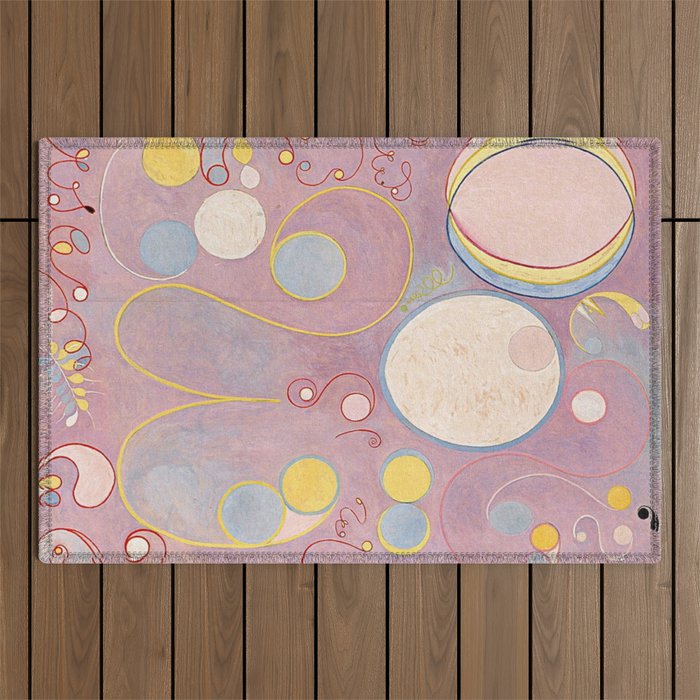 Hilma af Klint - The Ten Largest, No. 8, Adulthood Outdoor Rug Gallery Image 1