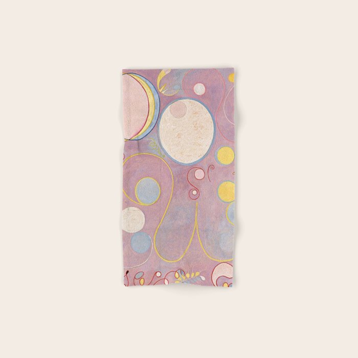 Hilma af Klint - The Ten Largest, No. 8, Adulthood Bath Towel Gallery Image 1