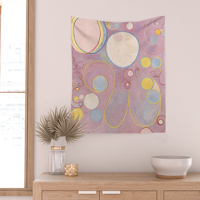 Hilma af Klint - The Ten Largest, No. 8, Adulthood Wall Tapestry Gallery Image 2