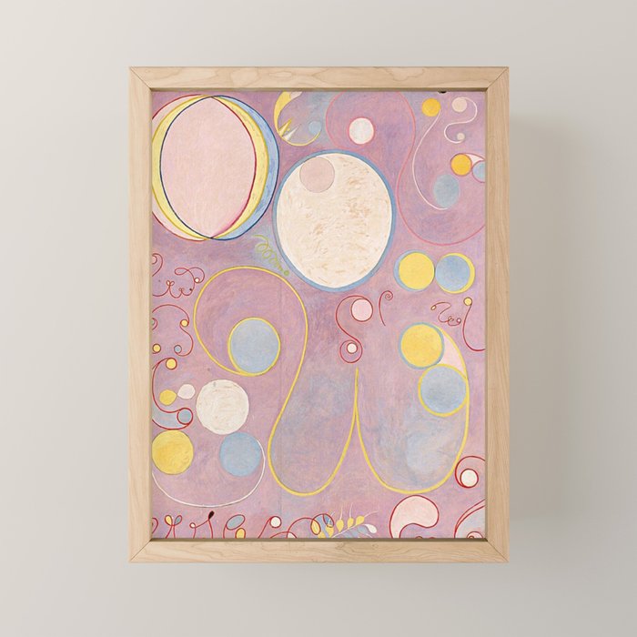 Hilma af Klint - The Ten Largest, No. 8, Adulthood Mini Art Print Gallery Image 1