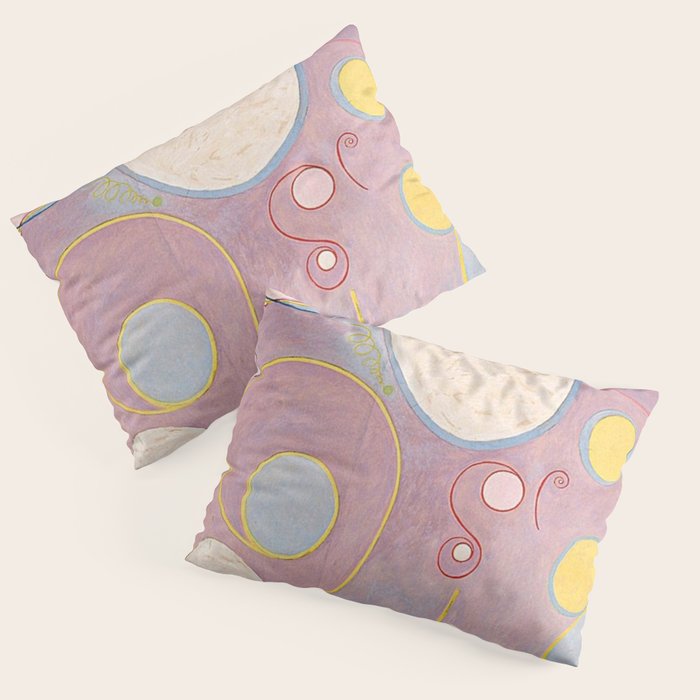 Hilma af Klint - The Ten Largest, No. 8, Adulthood Pillow Sham Gallery Image 3