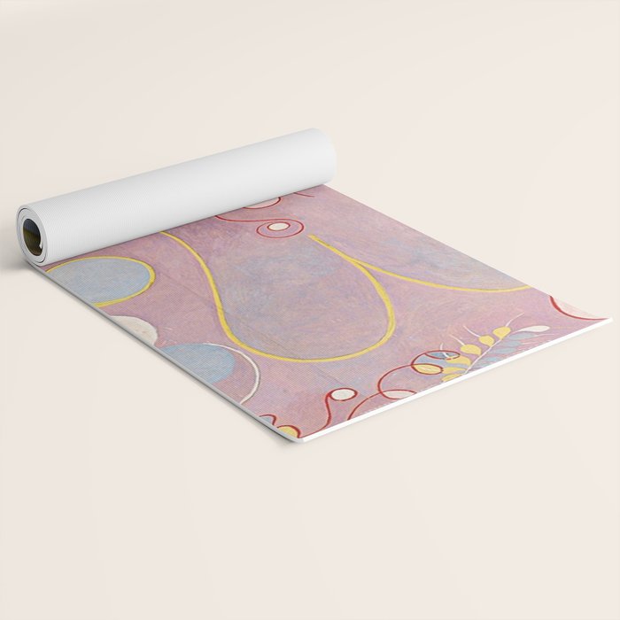 Hilma af Klint - The Ten Largest, No. 8, Adulthood Yoga Mat Gallery Image 2