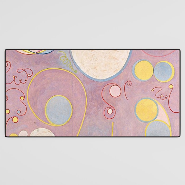 Hilma af Klint - The Ten Largest, No. 8, Adulthood Desk Mat Gallery Image 3