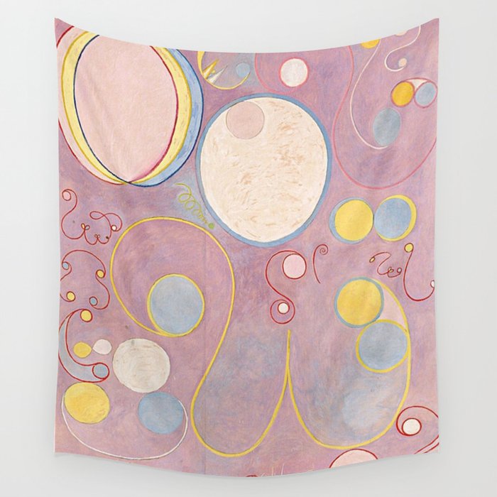 Hilma af Klint - The Ten Largest, No. 8, Adulthood Wall Tapestry Gallery Image 4