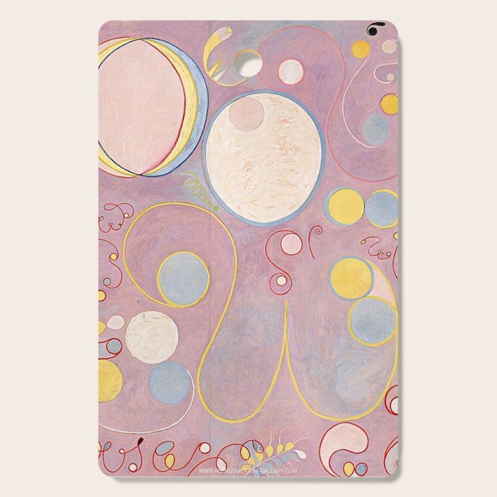 Hilma af Klint - The Ten Largest, No. 8, Adulthood Cutting Board Gallery Image 1