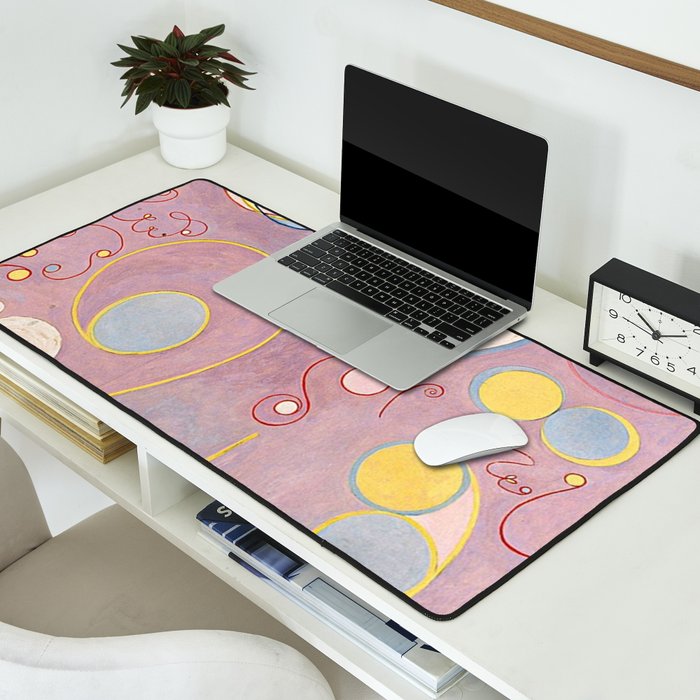 Hilma af Klint - The Ten Largest, No. 8, Adulthood Desk Mat Gallery Image 2