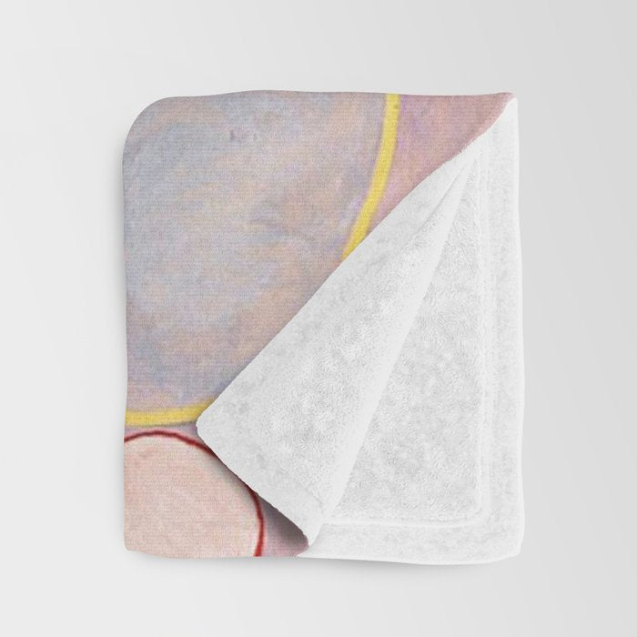 Hilma af Klint - The Ten Largest, No. 8, Adulthood Throw Blanket Gallery Image 3