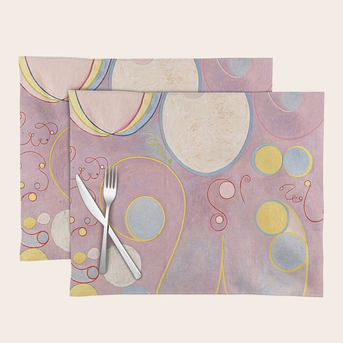 Hilma af Klint - The Ten Largest, No. 8, Adulthood Placemat Gallery Image 1