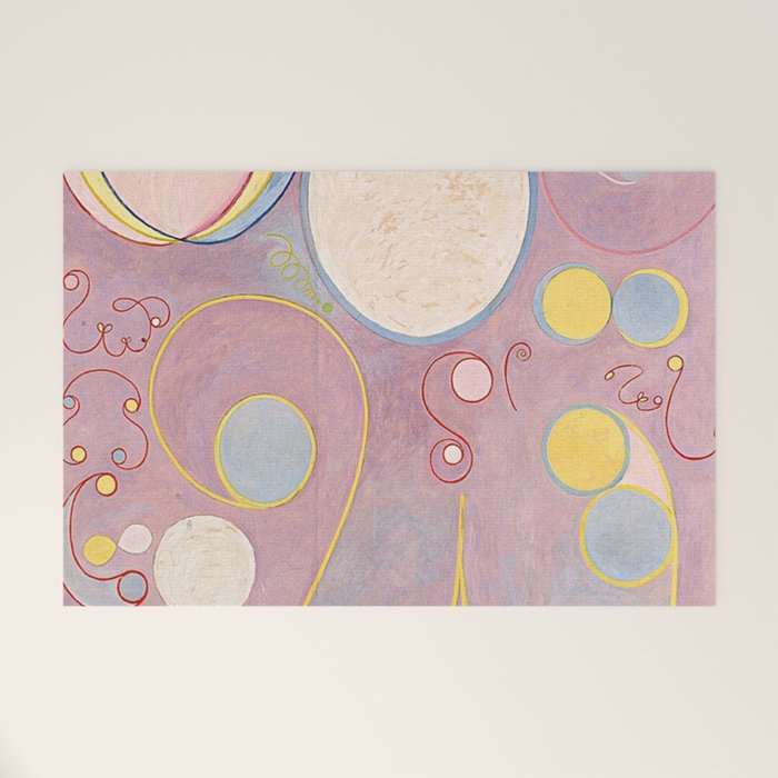 Hilma af Klint - The Ten Largest, No. 8, Adulthood Welcome Mat Gallery Image 1