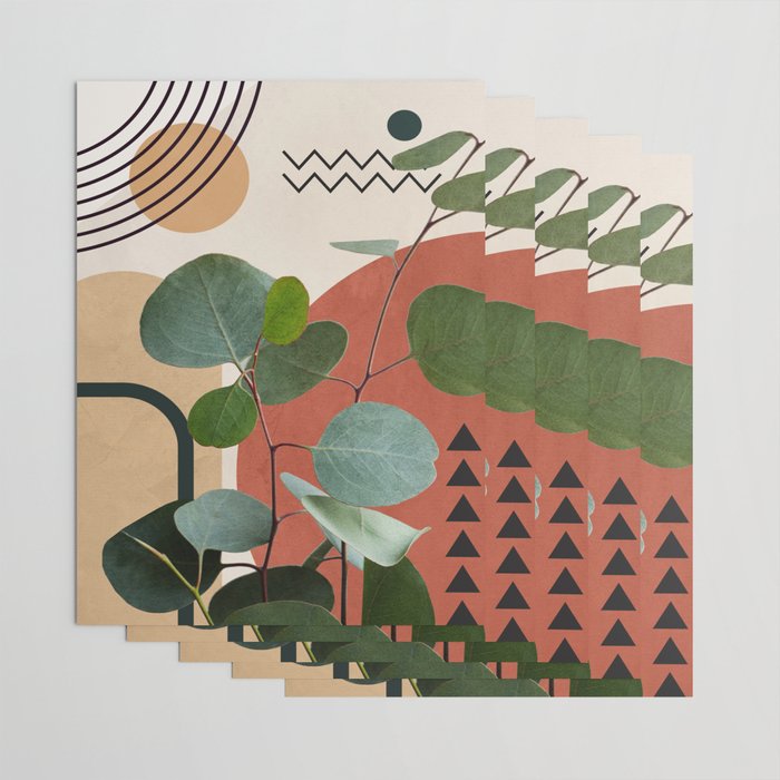 Nature Geometry 17 Wrapping Paper Gallery Image 3