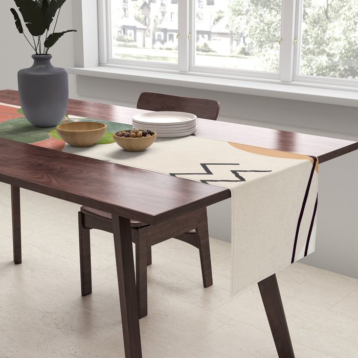 Nature Geometry 17 Table Runner Gallery Image 2