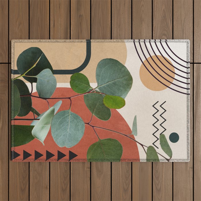Nature Geometry 17 Outdoor Rug Gallery Image 1