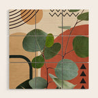 Nature Geometry 17 Wood Wall Art Gallery Image 1