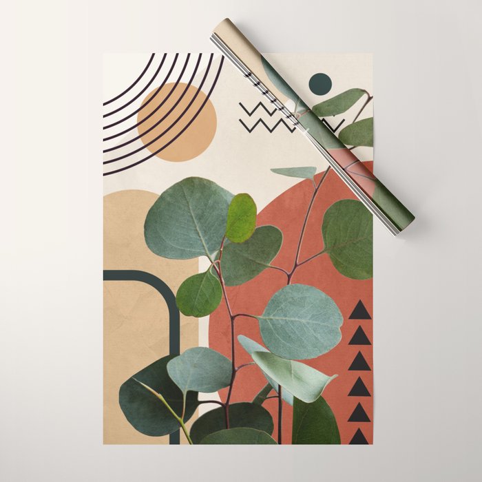 Nature Geometry 17 Wrapping Paper Gallery Image 1