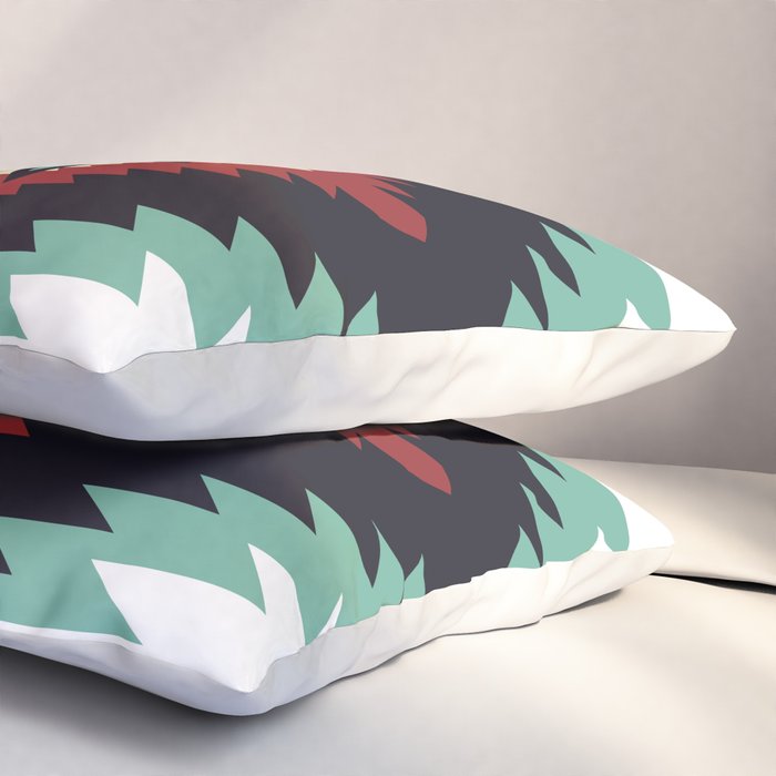 Southwest Santa Fe Geometric Tribal Indian Pattern Pillow Sham Gallery Image 3