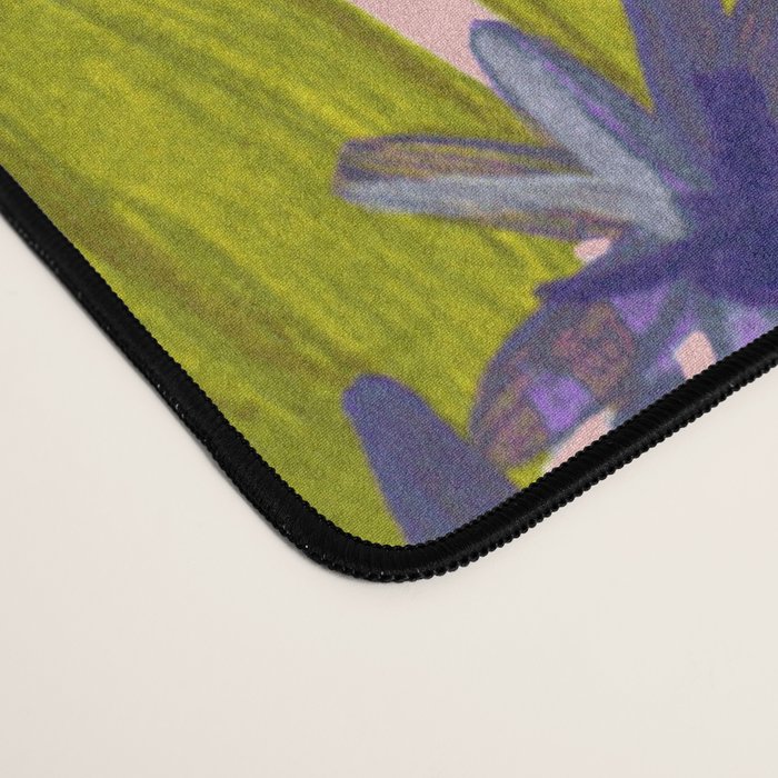 Boho wild flowers bouquet Desk Mat Gallery Image 4