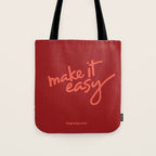 Make It Easy Tote Bag Gallery Image 1