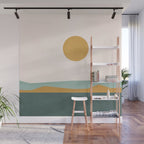 Minimal Line Scape III Wall Mural Gallery Image 1