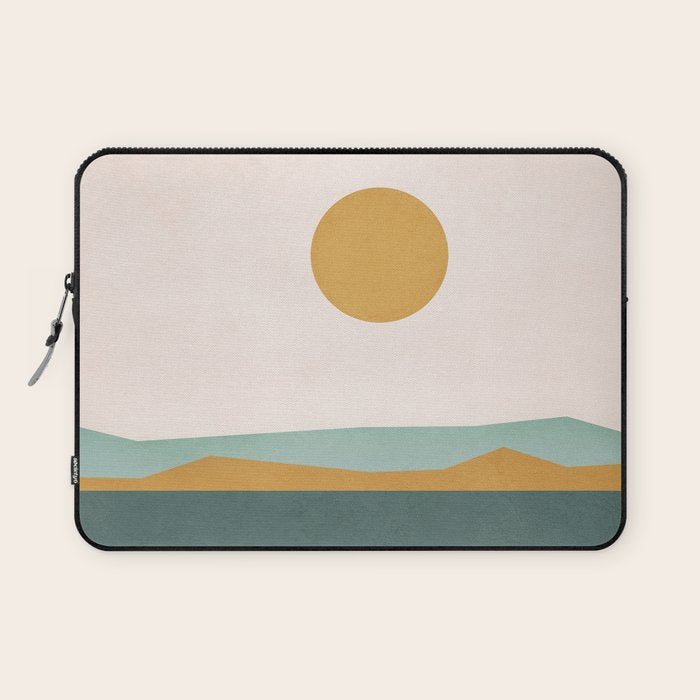 Minimal Line Scape III Laptop Sleeve Gallery Image 1