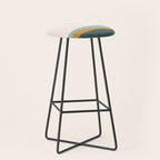 Minimal Line Scape III Stool Gallery Image 1