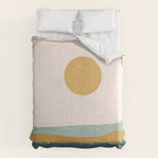 Minimal Line Scape III Comforter Gallery Image 6