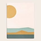 Minimal Line Scape III Notebook Gallery Image 4