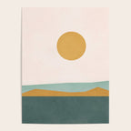 Minimal Line Scape III Poster Gallery Image 4