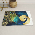 Golden Peacock Rug Gallery Image 1