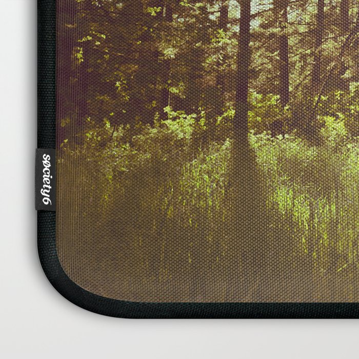 Summer Forest Sunlight - Nature Photography Laptop Sleeve Gallery Image 3